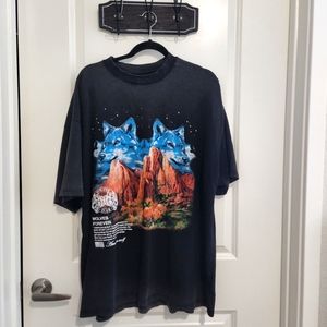 Darc Sport Blue Wolf Black Tee